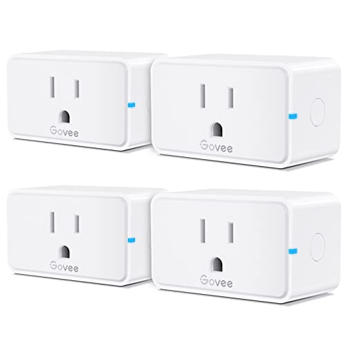 Govee Smart Plug 15A WiFi Bluetooth Outlet 4 Pack Remote - Premium Selection Official Imagery - 1