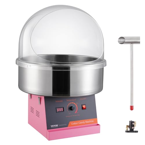 VEVOR Cotton Candy Machine Commercial, 1000W Electric Floss - Product Imagery