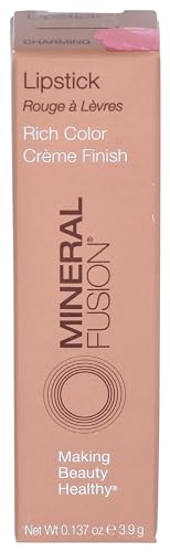 Mineral Fusion Lipstick, Charming,0.137 oz (Pack of 1) - Mineral Fusion Official Product View 1