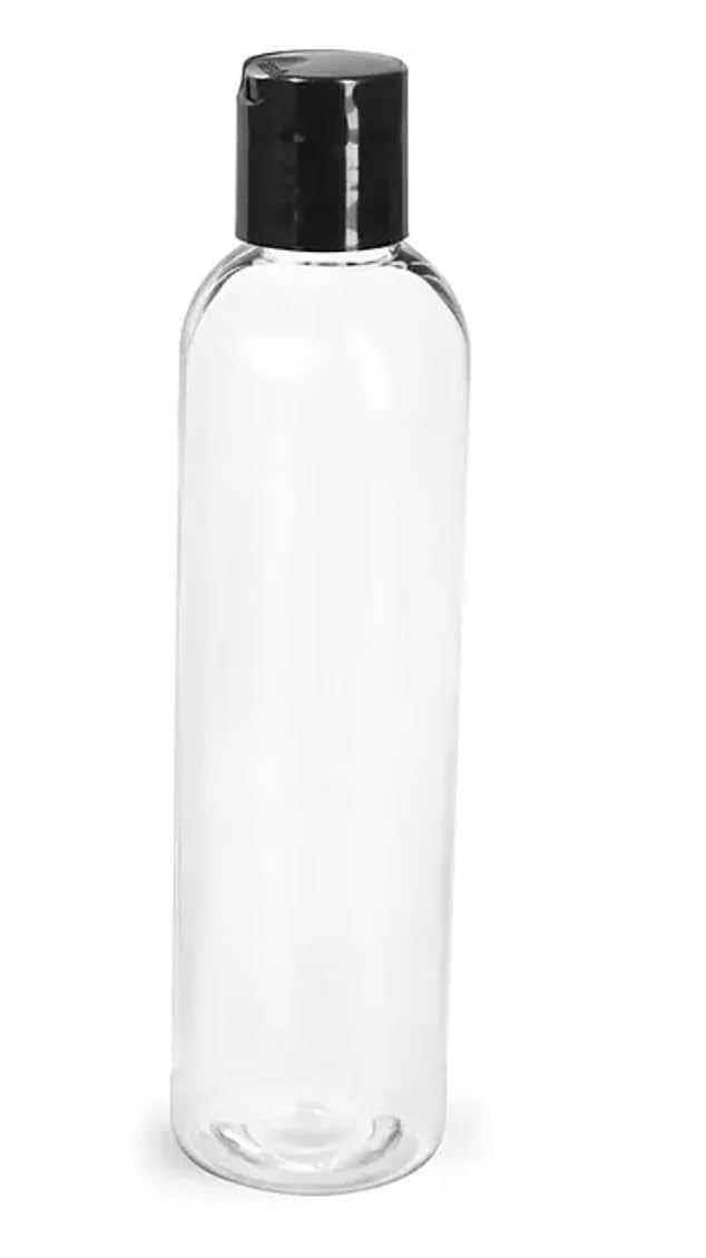 SKS Bottle Packaging 8 Oz Clear Bottles Cosmo Round Plastic - SKS Bottle & Packaging, Inc. Official Imagery - 3