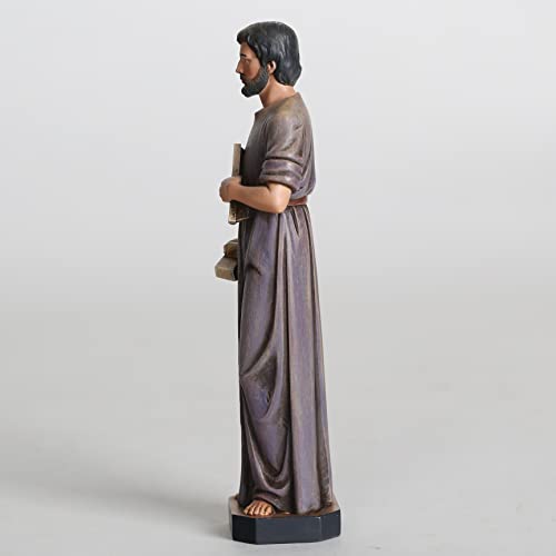 BC Catholic St. Joseph Statue The Worker, 6" H Catholic Saint - Product Imagery