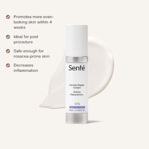 Senté Dermal Repair Facial Cream | Nourishing for Rosacea, - Product Imagery