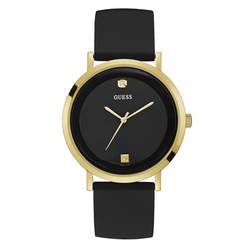 Guess Stainless Steel Genuine Diamond Dial Watch - Product Imagery