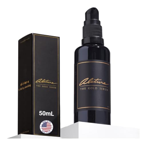 Alitura Gold Serum Anti Aging Peptide And Collagen Face - Alitura Official Imagery - 1