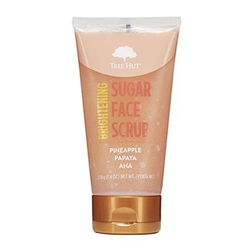 Tree Hut Pineapple & Papaya Brightening Face Scrub, 7.4 Fl Oz - Tree Hut Official Product View 1