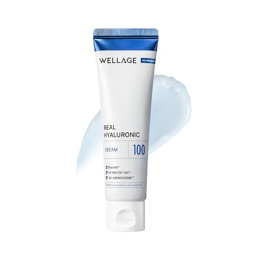 WELLAGE Real Hyaluronic Cream 100 Pure Hyaluronic Acid - WELLAGE Official Imagery - 1