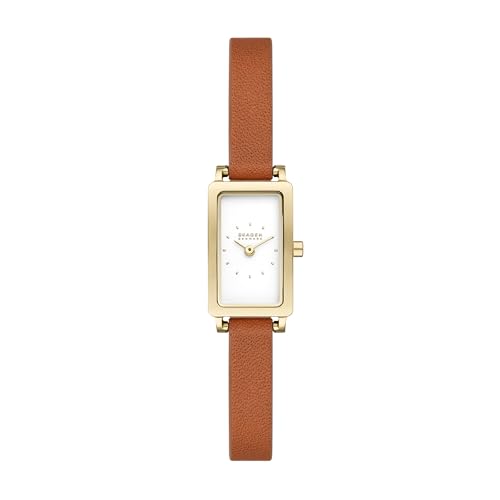 Skagen Hagen Lille Rectangular Stainless Steel Watch for Women - Product Imagery