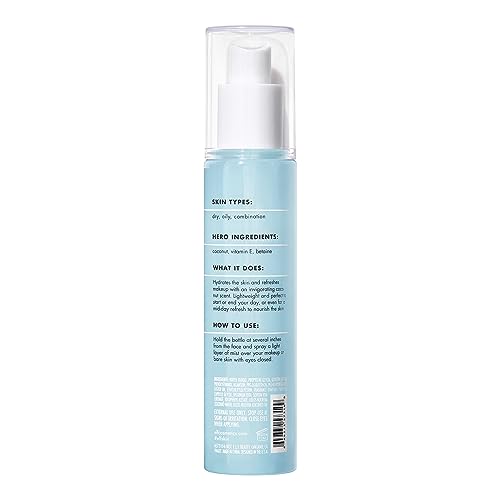 e.l.f. SKIN Holy Hydration! Hydrating Coconut Mist, Refreshes, - Product Imagery