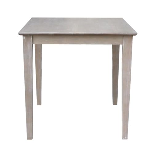International Concepts Solid Wood Top Table - Dining Height, - Product Imagery