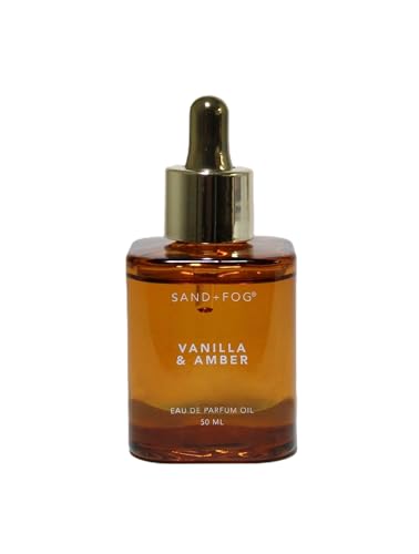 Sand + Fog Vanilla & Amber Eau de Parfum Oil, 1.7oz 50ml, - Product Imagery