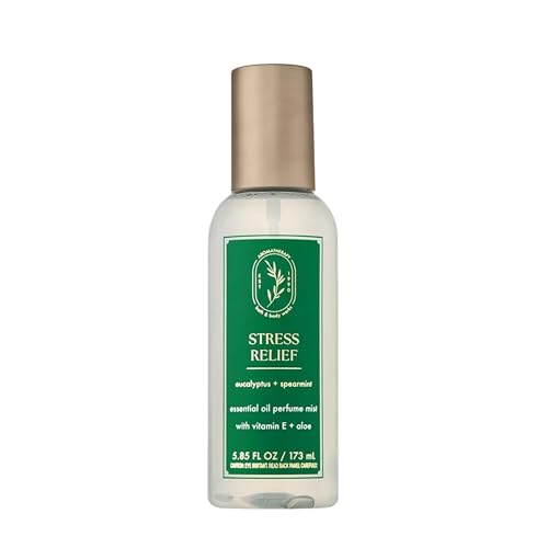 Bath & Body Works Eucalyptus Spearmint Pillow Spray, 5.3 fl oz, - Product Imagery