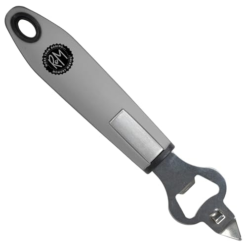 R&M Stainless Steel Soft-grip Bottle Opener, Cap opener - View 1