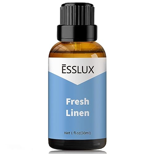 Fresh Linen Fragrance Oil - ESSLUX Aromatherapy Essential Clean - Product Imagery