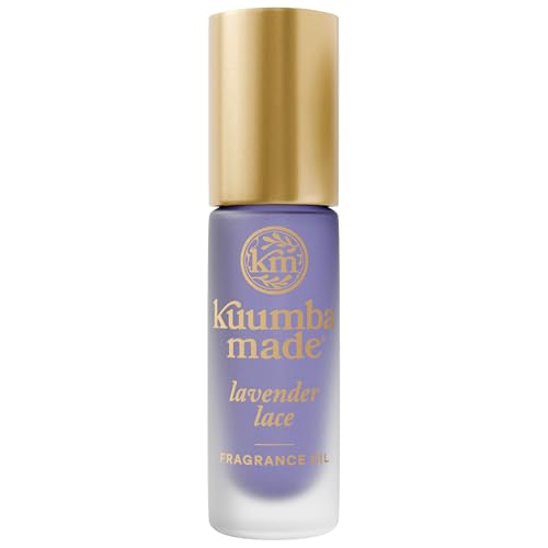 Kuumba Made Lavender Lace Fragrance Oil Roll-On, Alcohol-Free, - Product Imagery