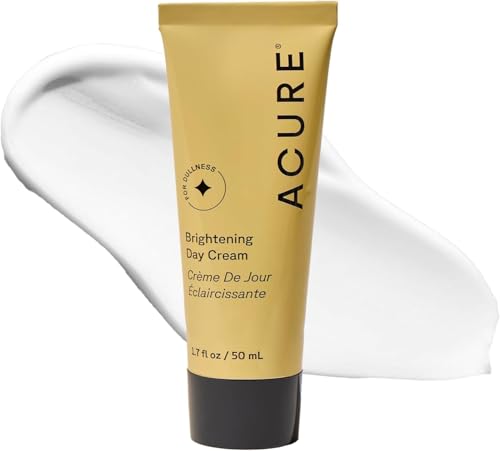 Acure Brightening Day Cream - Cica Cream, Facial Lotion - 1.7 fl - Product Imagery