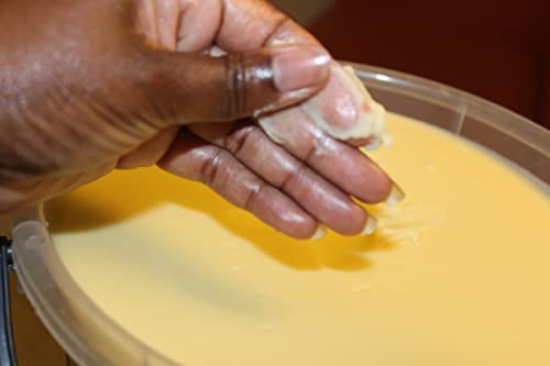 3CAYG 1 lb Unrefined Shea Butter for Hair, Skin, and Nails - Product Imagery