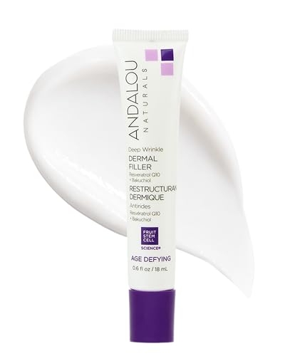 Andalou Naturals Deep Wrinkle Dermal Filler, Aloe Vera, 0.6 Fl Oz - Andalou Naturals Official Product View 1