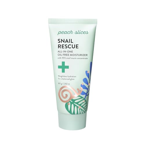 Peach Slices - Snail Rescue All One Oil Free Moisturi - Peach Slices Official Product View 1