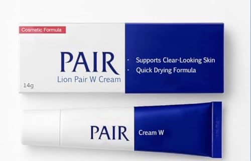 LION PAIR W Cream 14g, Japanese Lion Pair Formula Made in Japan Tokyo, Cream for Blemish-Prone Skin | Viral TikTok PAIR Facial Cream - Generic Official Product View 1