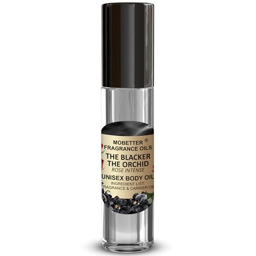 MOBETTER FRAGRANCE OILS The Blacker The Orchid Rose Intense - Product Imagery