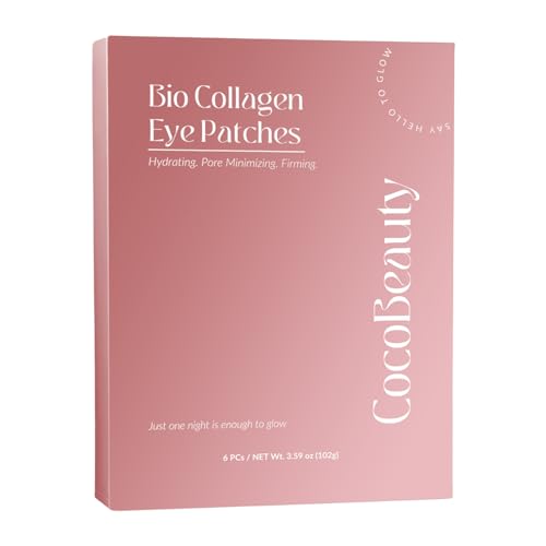COCOBEAUTY Collagen Eye Patches for Puffy Eyes and Dark - COCOBEAUTY Official Imagery - 1