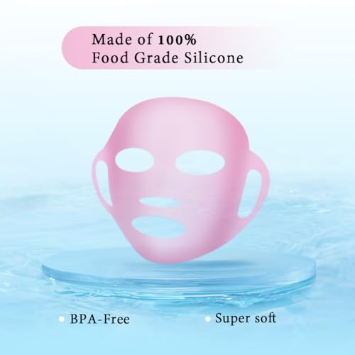 Silicone Face Mask Cover and Ice Face Pack Mask - Product Imagery