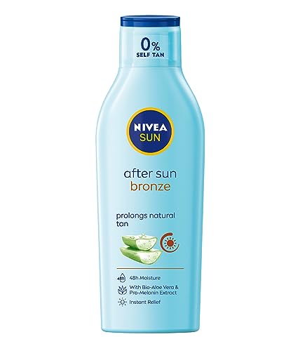 NIVEA Sun After Sun Body Lotion 200 ml (6.76 fl oz) Lightweight - Product Imagery