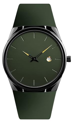 BESTKANG Unisex Minimalist Quartz Watch Date Display Men Women - Product Imagery