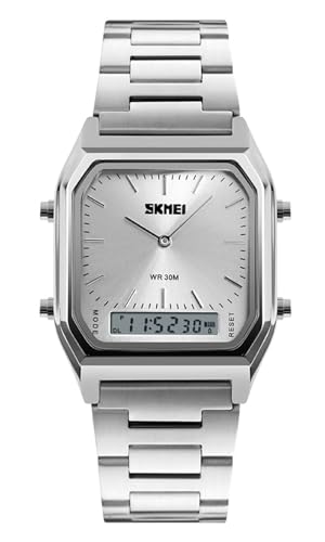 Gosasa Vintage Unisex Digital Sports Watch Dual Display - Product Imagery