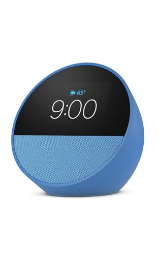 Amazon Echo Spot (newest model), Great for nightstands, offices - Product Imagery