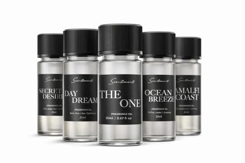 Scentiment Luxury Hotel Scents - 5 Diffuser Oil Set - 5 x 0.68 - Product Imagery