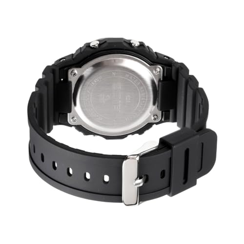 PASOY Digital Watch for Men and Women, Dual Time, 50M Water - Product Imagery