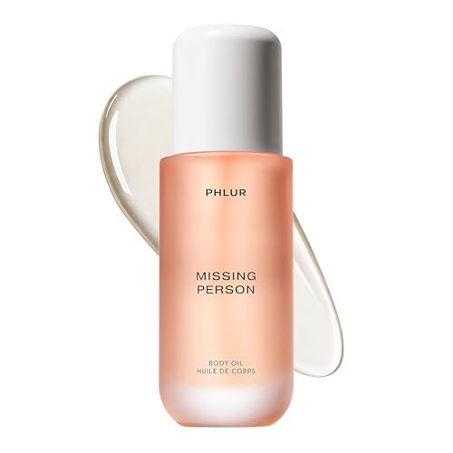 PHLUR Missing Person Body Oil, 4 Oz – Skin Musk Bergamot & - Product Imagery