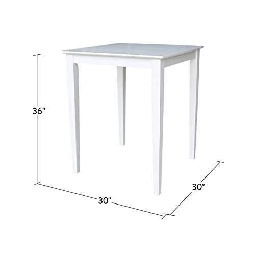 International Concepts Solid Wood Top Counter Height Dining - Product Imagery