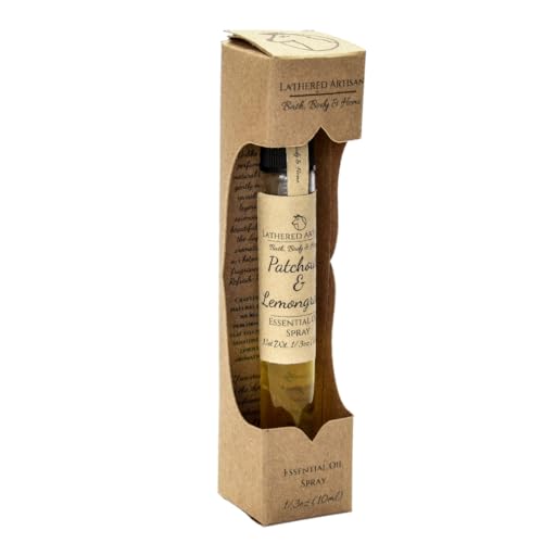 Patchouli & Lemongrass - Natural Essential Oil Perfume by - Product Imagery