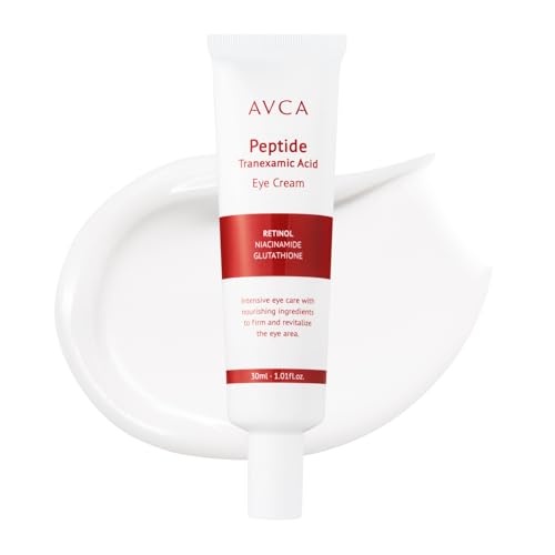 AVCA Peptide Eye Cream with Tranexamic Acid – Korean Under Eye - Product Imagery