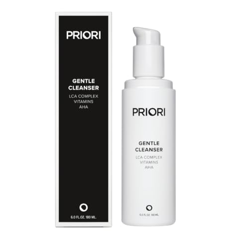 PRIORI Skincare Gentle Face Cleanser with Lactic Acid - PRIORI Official Imagery - 1