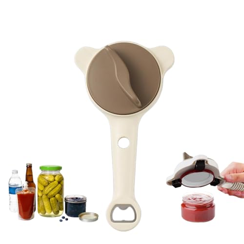4-in-1 Adjustable Jar Opener, Bottle Gripper Tool - Product Imagery