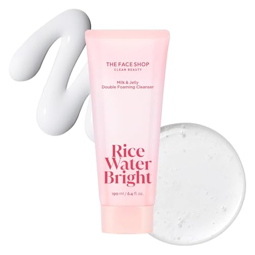 The Face Shop Rice Water Bright Milk Jelly Double Cleanser 6 - The Face Shop Official Imagery - 1
