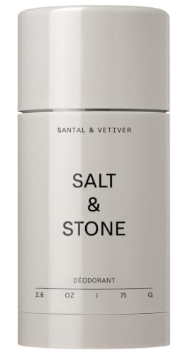 Salt Stone Aluminum Free Deodorant Women Men Santal Vetiver - Salt & Stone Official Imagery - 1