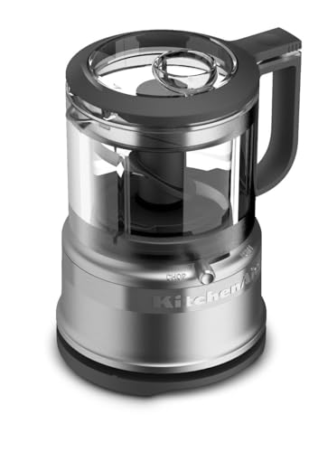 KitchenAid 3.5 Cup Food Chopper KFC3516CU, Contour Silver - Product Imagery