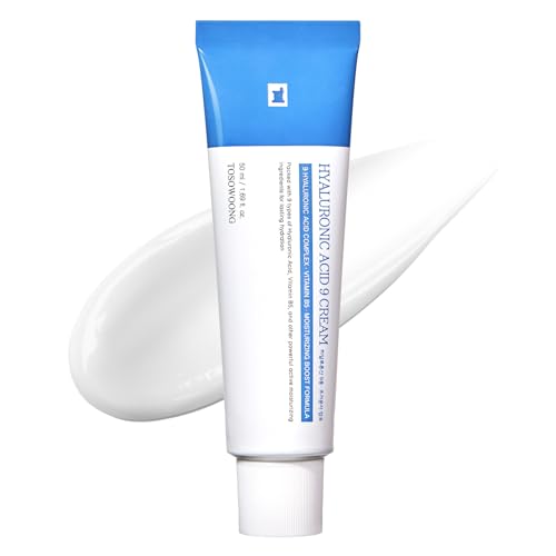 TOSOWOONG Hyaluronic Acid 9 Cream Daily Face Moisturizer for - TOSOWOONG Official Imagery - 1