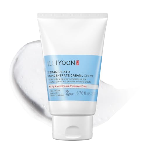 Illiyoon Ceramide Ato Concentrate Cream | Moisturizer for Dry & - Product Imagery