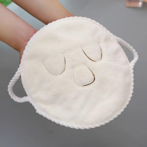 BLACKCROWN 4 Holes Towel Mask Reusable Face Towel Mask Cold Hot - Product Imagery