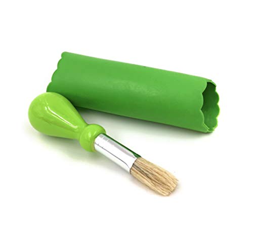 Premium Ceramic Garlic Grater Plate Set - White Olive - Product Imagery