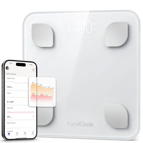 FondCircle Smart Scale for Body Weight for Home Use - FondCircle Official Product View 1