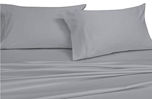 Royal Hotel Queen Sheets Set, 550 Thread Count Cotton Sateen - Product Imagery
