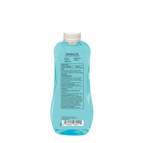 Australian Gold Lidocaine After Sun Cooling Gel | Sunburn - Product Imagery