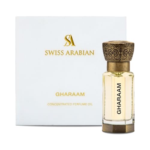 Swiss Arabian Gharaam Perfume Oil for Women & Men – Long-Lasting - Product Imagery