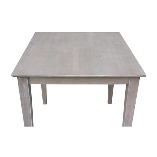 International Concepts Solid Wood Top Table - Dining Height, - Product Imagery